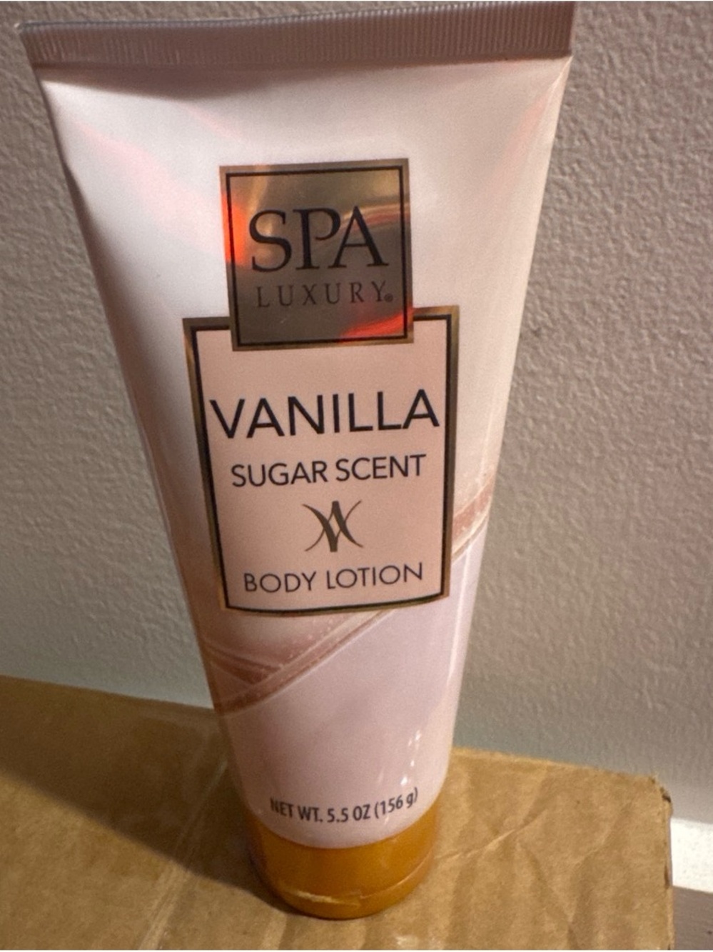Vanilla Sugar Scent Body Lotion - Soft Pink